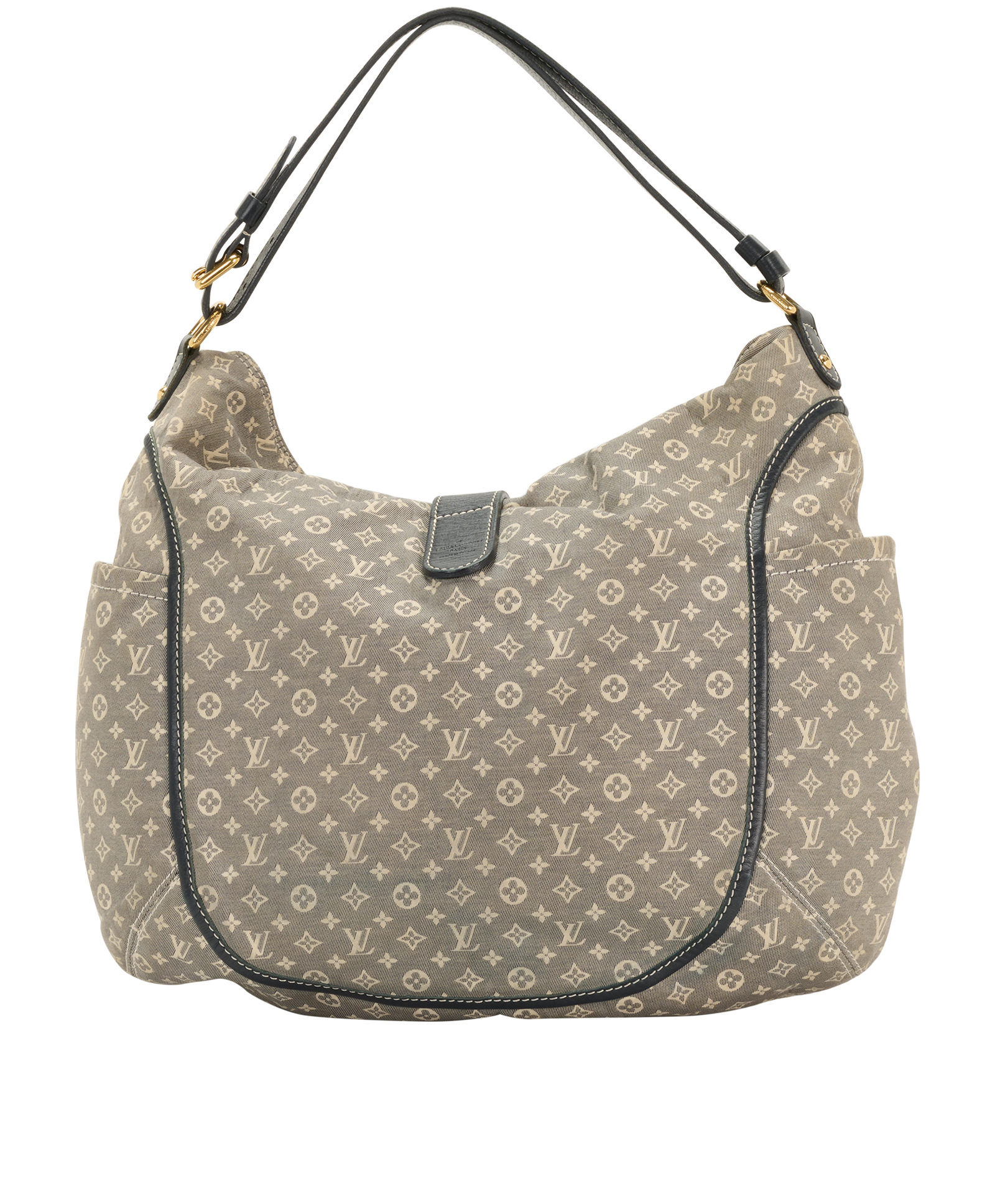 Idylle Romance, &pound;595, Handbags, Blue, Canvas, Back view